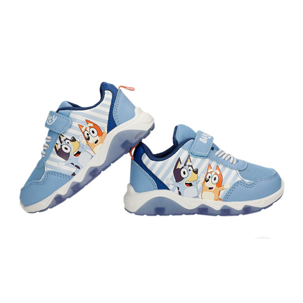 Buty Dziecięce na Wiosnę ze Świecącą Podeszwą Bluey Bartek 87037-16