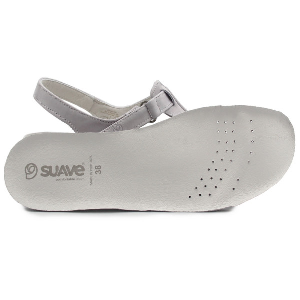 Sandały dla kobiet seniorek na lato skóra naturalna Suave 720044-91