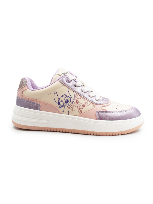 Buty Sportowe Dla Dziewczynek do Szkoły Stitch Bartek 87066-16
