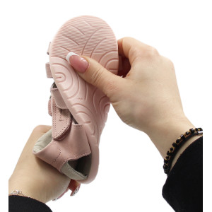 Różowe Sandały Dla Dziewczynki Barefoot Primigi 1414044