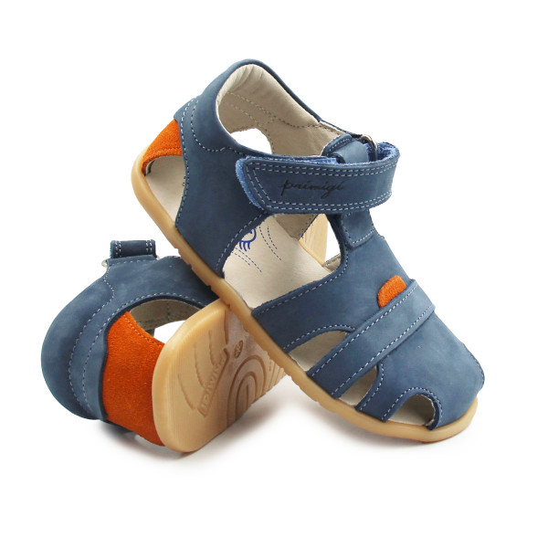 Sandały Dla Chłopca Niebieskie Barefoot Primigi 1414033