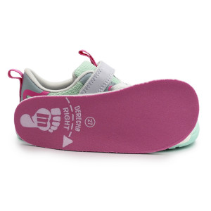 Sportowe półbuty dla dziewczynek barefoot na wiosnę MTNG 49045-C59436