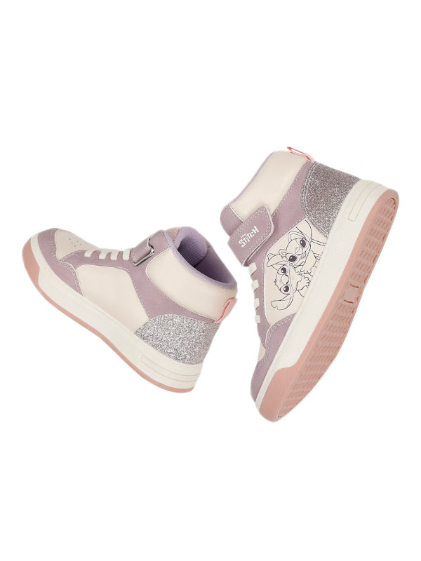 Buty Dla Dziewczynek na Jesień za Kostkę Lilo i Stitch Bartek 88019-16