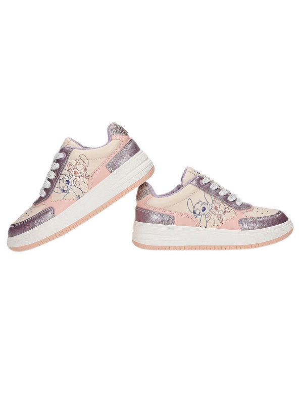 Buty Sportowe Dla Dziewczynek do Szkoły Stitch Bartek 87066-16