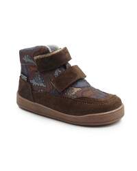 Buty Dla Chłopca Jesienne Membrana TE POR w Dinozaury Mido 72-06 Dino Taupe