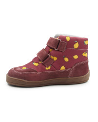 Buty Dziecięce Wodoodporne na Jesień Membrana TE POR Mido 72-06 Eosin Lemon