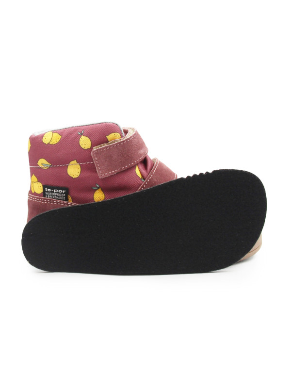 Buty Dziecięce Wodoodporne na Jesień Membrana TE POR Mido 72-06 Eosin Lemon