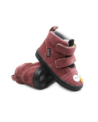Buty dla Dziewczynki Ocieplane MIDO Sowa 22-20 Róż