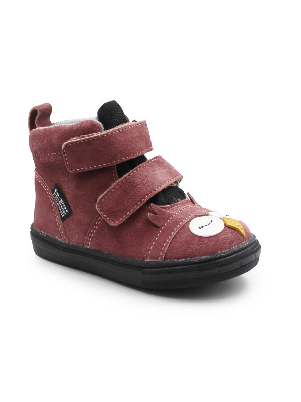 Buty dla Dziewczynki Ocieplane MIDO Sowa 22-20 Róż