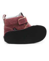 Buty dla Dziewczynki Ocieplane MIDO Sowa 22-20 Róż