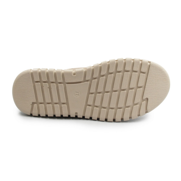 Półbuty damskie ze skóry naturalnej miękkie na wiosnę T. Sokolski OG 2501 BEIGE