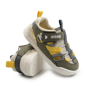 Sportowe sandały dla chłopczyka barefoot na lato MTNG 48908-C59337