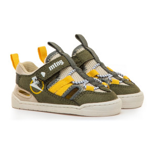 Sportowe sandały dla chłopczyka barefoot na lato MTNG 48908-C59337