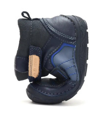 Buty Dla Chłopców na Jesień Ocieplane Barefoot Trzewiki DD STEP A116-62911BLZ Royal Blue