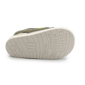 Sportowe sandały dla chłopczyka barefoot na lato MTNG 48908-C59337