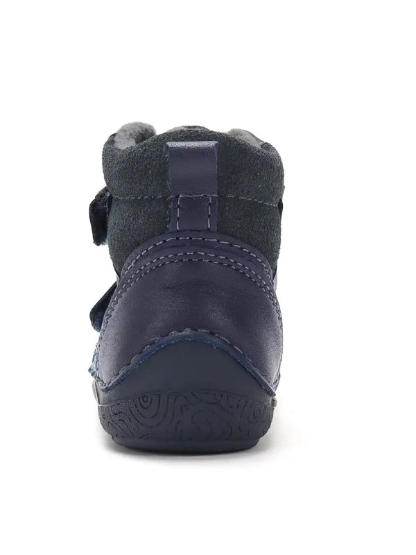 Buty Dla Chłopców na Jesień Ocieplane Barefoot Trzewiki DD STEP A116-62911BLZ Royal Blue