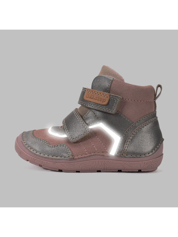 Buty Dla Dziewczynek na Jesień Barfeoot DD STEP A116-62911DLN Champagne