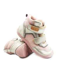 Buty Dla Dziewczynek na Jesień Barfeoot DD STEP A116-62911DLN Champagne