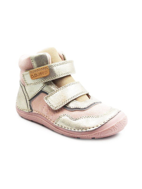 Buty Dla Dziewczynek na Jesień Barfeoot DD STEP A116-62911DLN Champagne
