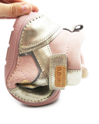 Buty Dla Dziewczynek na Jesień Barfeoot DD STEP A116-62911DLN Champagne