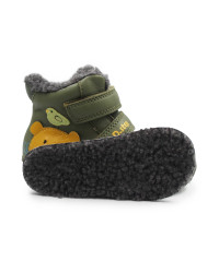 Zimowe Buty Dla Chłopczyka z Misiem DD STEP W029-62556B Emerald