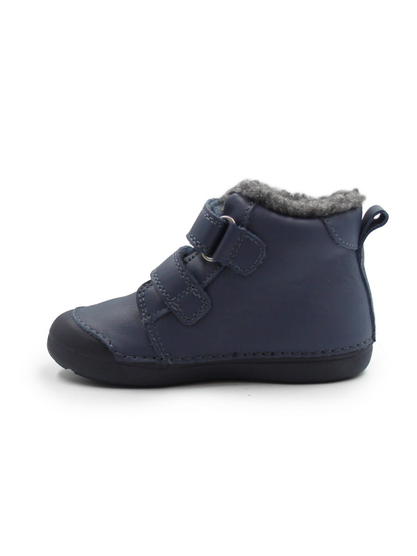 Zimowe Buty Dziecięce Ocieplane DD STEP W066-62479 Royal Blue