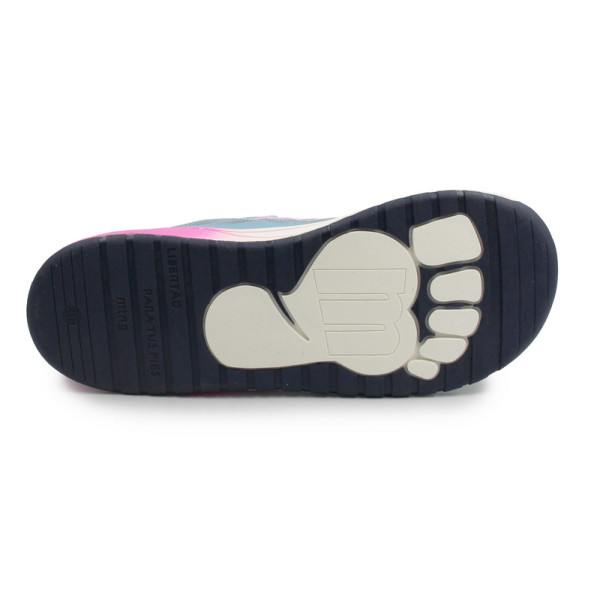 Sportowe półbuty dla dziewczynek młodzieżowe na wiosnę barefoot MTNG 49045-C59434