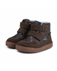 Buty Dla Chłopca Jesienne Membrana TE POR w Dinozaury Mido 72-06 Dino Taupe