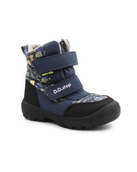 Wodoodporne Śniegowce Dla Chłopca DD STEP P081-62405L Royal Blue