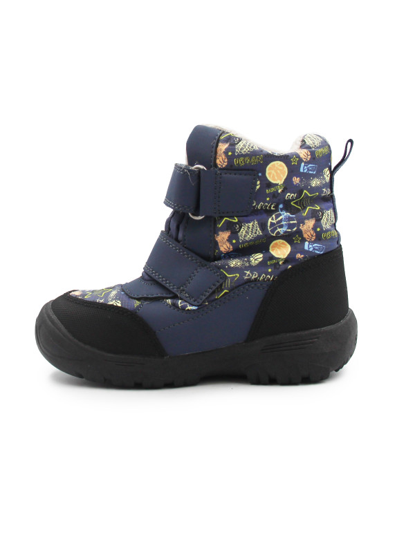 Wodoodporne Śniegowce Dla Chłopca DD STEP P081-62405L Royal Blue