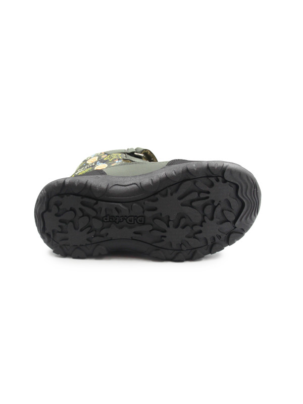 Śniegowce Dla Chłopczyka Ocieplane na Rzep DD STEP P081-62405AL Olive