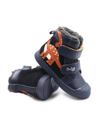 Buty Na Zimę Dla Chłopczyka Dinozaur PONTE DA07-6-2890 Royal Blue