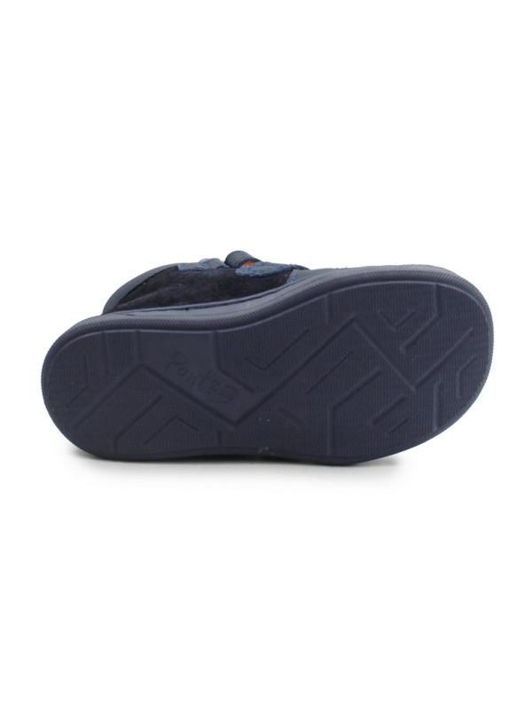 Buty Na Zimę Dla Chłopczyka Dinozaur PONTE DA07-6-2890 Royal Blue