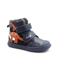 Buty Na Zimę Dla Chłopczyka Dinozaur PONTE DA07-6-2890 Royal Blue