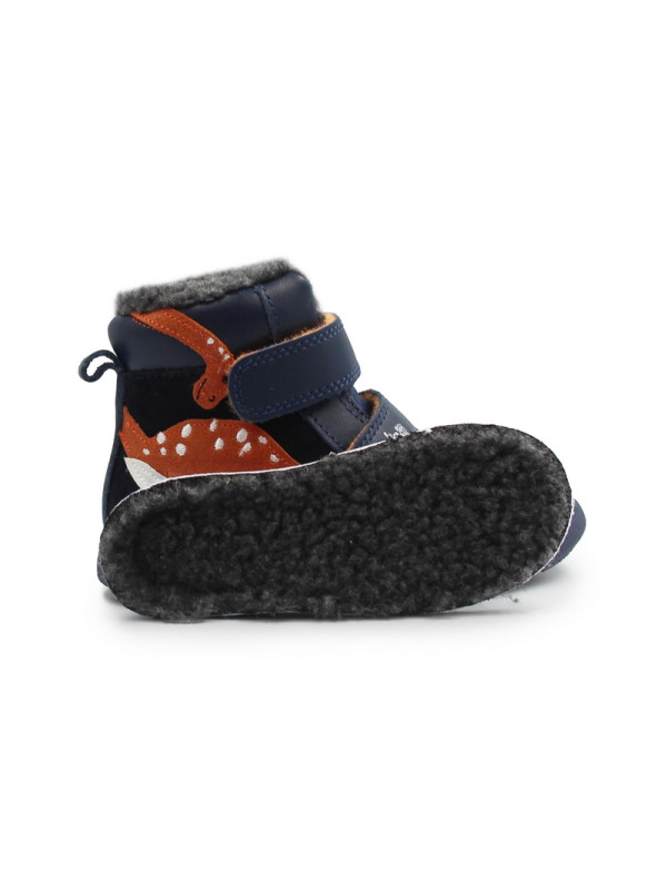 Buty Na Zimę Dla Chłopczyka Dinozaur PONTE DA07-6-2890 Royal Blue