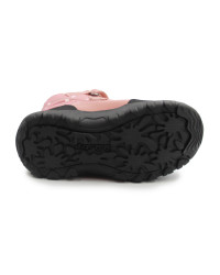 Różowe Buty Dla Dziewczynki Zimowe Ocieplane na Rzep DD STEP P081-62248L Baby Pink