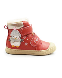 Zimowe Buty Dla Dziewczynki PONTE DA07-6-2908B Strawberry