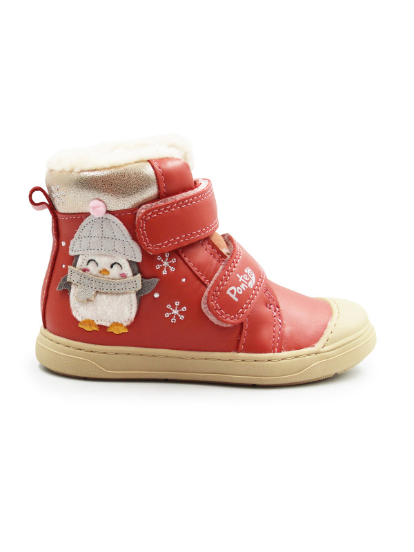 Zimowe Buty Dla Dziewczynki PONTE DA07-6-2908B Strawberry