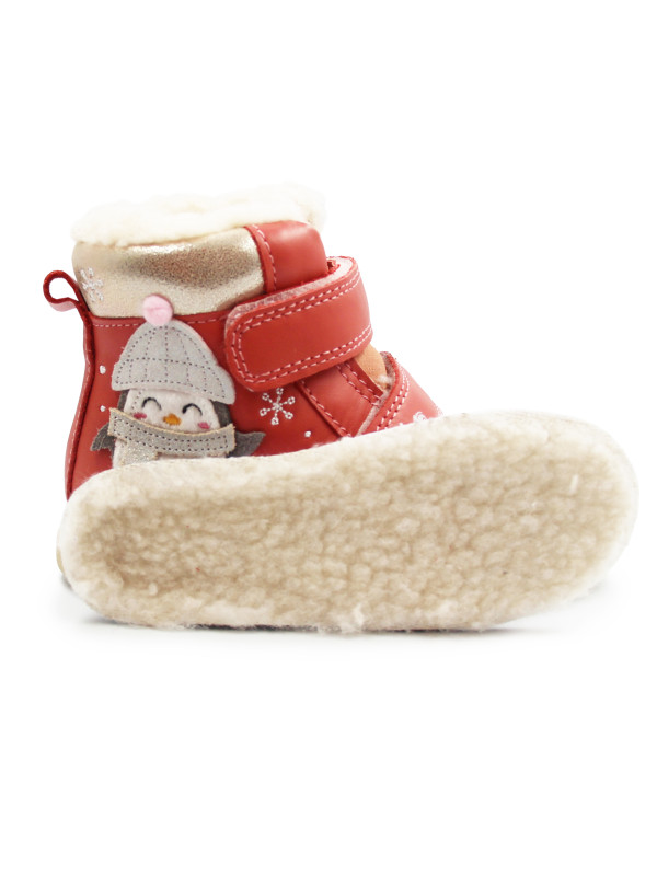 Zimowe Buty Dla Dziewczynki PONTE DA07-6-2908B Strawberry