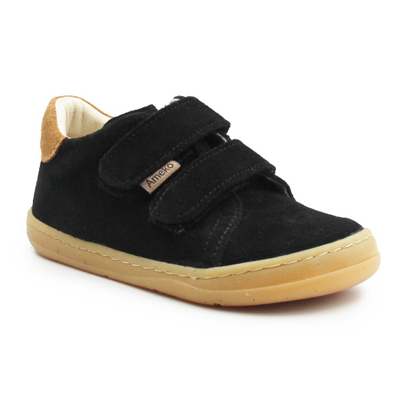 Buty Chłopięce na Wiosnę Barefoot Ameko Dash-Black