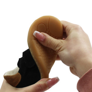 Buty Chłopięce na Wiosnę Barefoot Ameko Dash-Black