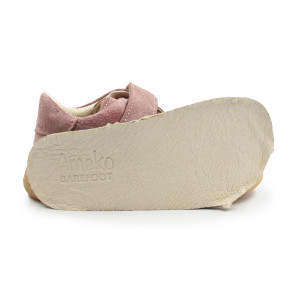 Buty Na Wiosnę Dla Dziewczynki z Serduszkiem Barefoot Ameko Dash-Hearts-Brownrose