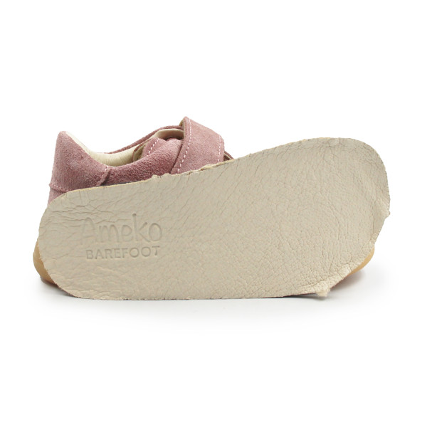 Buty Na Wiosnę Dla Dziewczynki z Serduszkiem Barefoot Ameko Dash-Hearts-Brownrose