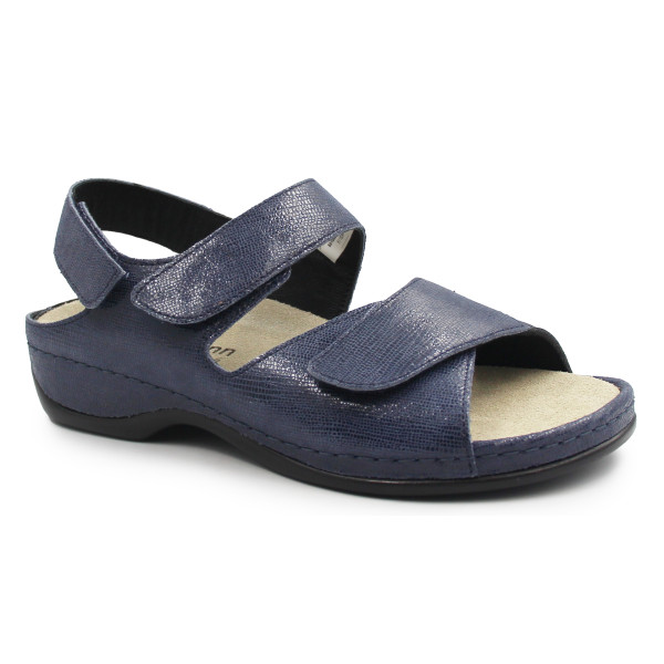 Sandały ze skóry naturalnej dla kobiet na lato Berkemann Rina 01040-329