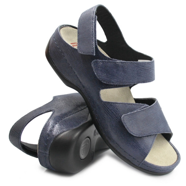 Sandały ze skóry naturalnej dla kobiet na lato Berkemann Rina 01040-329