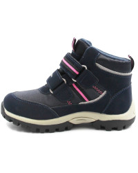Buty na Jesień Dla Dziewczynki Wodoodporne Wojtyłko 4z21037g granat
