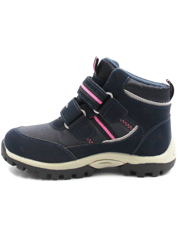 Buty na Jesień Dla Dziewczynki Wodoodporne Wojtyłko 4z21037g granat