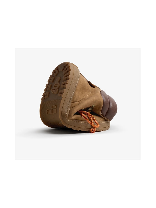 Botki barefoot damskie MTNG Free Alask 85512 brązowe