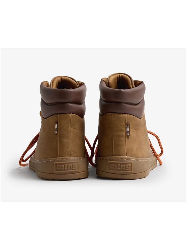 Botki barefoot damskie MTNG Free Alask 85512 brązowe