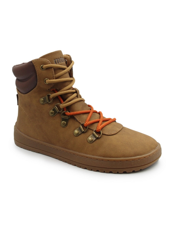Botki barefoot damskie MTNG Free Alask 85512 brązowe